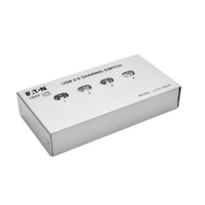 Eaton U215-004-R Tripp Lite Series 4-Port USB 2.0 Printer / Peripheral Sharing Switch