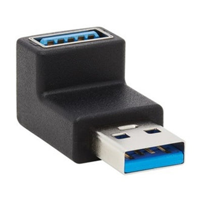 Eaton U324-000-UP Tripp Lite Series USB 3.0 SuperSpeed Adapter - USB-A to USB-A, M/F, Up Angle, Black