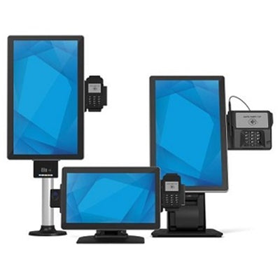Elo Touch Solutions E990282 EMV cradle kit for Wallaby Pro stands, compatible with Verifone P400