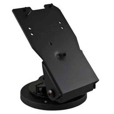 ENS Engineered Network Systems 367-2481 180 and tilts 8 -90 **Device Sold Separately** Payment Terminal Stand, low contour, for Verifone MX915-925.