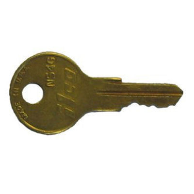 ENS Engineered Network Systems KEY-A Lock Key for Payment Terminal Stands with A Stamped on Face of Lock