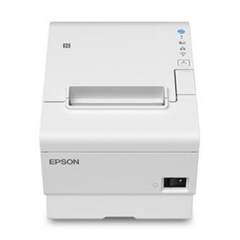 Epson C31CJ57A9981 OmniLink TM-T88VII Connect-it Interface Thermal Printer, USB + Ethernet + Serial, White 4 year limited