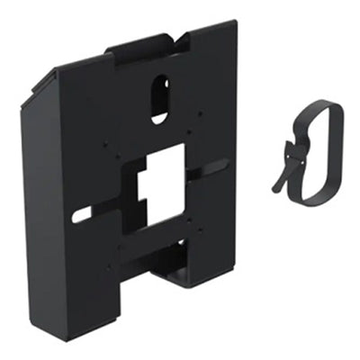 Ergonomic Solutions SPV1107-02 Spacepole Vesa 75/100 Wall Mountstraight Angled, Can Be Used For Both Staight And Angled Mounting, Black