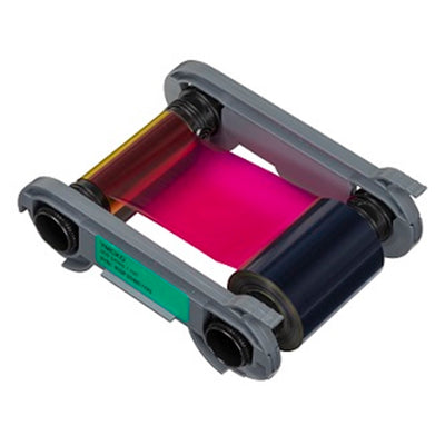Evolis R5F208A100 YMCKO Color Ribbon - 300 prints / roll
