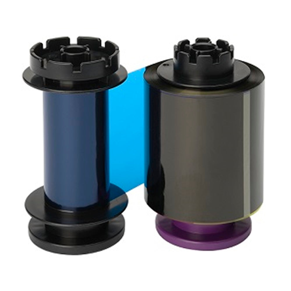 Evolis RT5F011AAA YMCK-K RT Color Ribbon 400 prints / roll