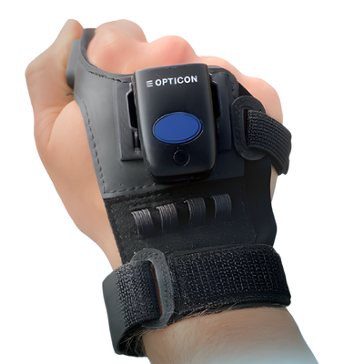 Opticon GL3000R-00 Wearable Glove Solution, Includes Glove (Right Hand) And 2D 3000 Imager. Charging Cable Included. 2 Year