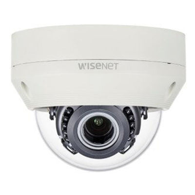 Hanwha HCV-6080R Wisenet HD+ 2MP, Full HD(1080p) 30fps IR outdoor dome camera, AHD/TVI/CVI/CVBS, motorized vari-focal lens