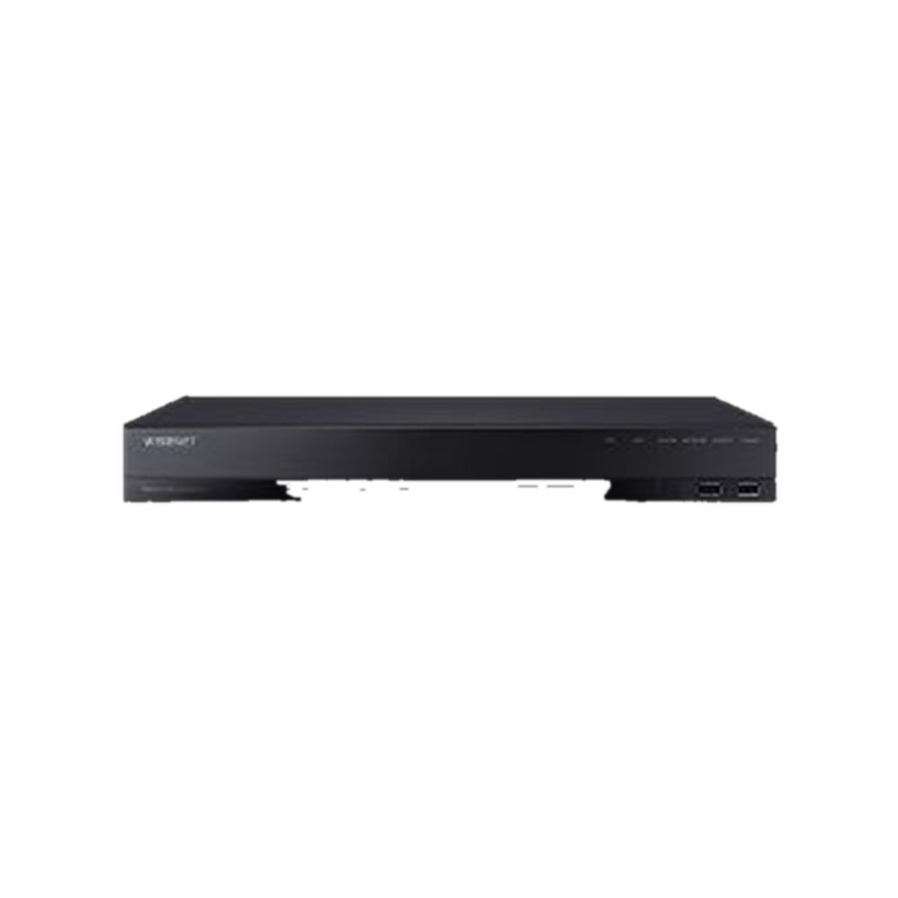 Hanwha HRX-1634 5-in-1 16CH Pentabrid DVR, AHD, HDTVI, HDCVI (up to 8MP), Total 18CH(Analog Maximum 16CH and 2 Network