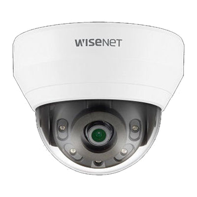 Hanwha QND-7022R Wisenet Q network indoor dome camera, 4MP @30fps, 4mm fixed focal lens (78DEGREE), triple codec