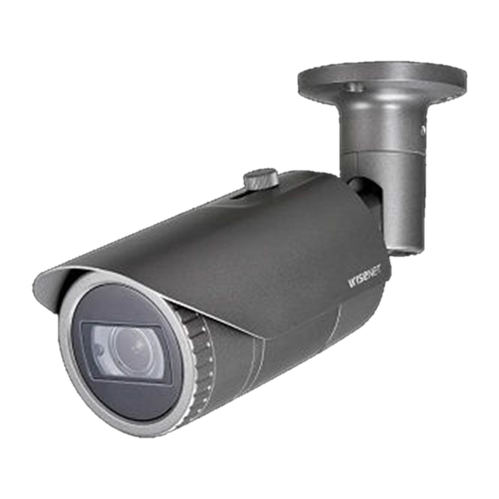 Hanwha QNO-6082R Wisenet Q network outdoor vandal bullet camera, 2MP @ 30fps, motorized vari-focal lens 3.1x (3.2 ~ 10.0mm)
