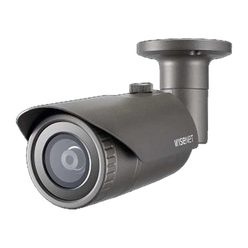 Hanwha QNO-8010R Wisenet Q network outdoor vandal bullet camera, 5MP @ 30fps, 2.8mm fixed focal lens (104 ), triple codec