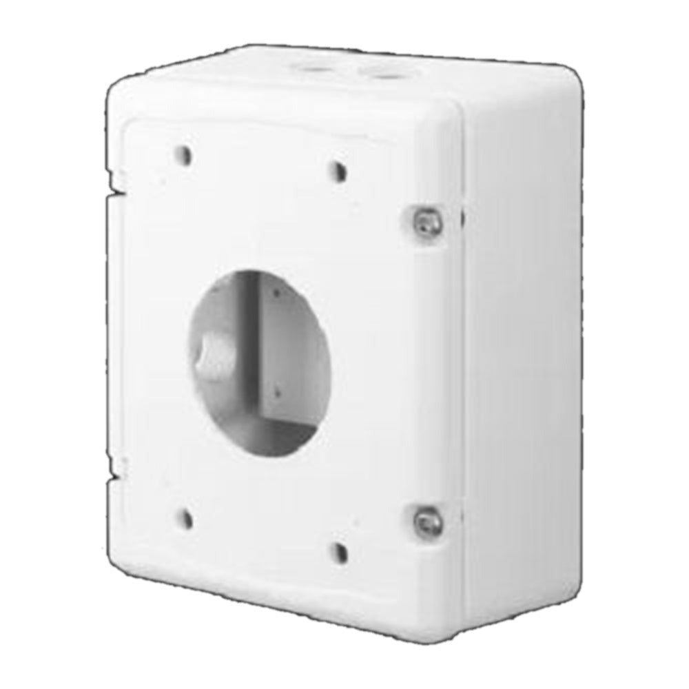 Hanwha SBP-300NBW Installation Back box compatible with (SBP-300WMW, SBP-300WMW1, SBP-300KMW, SBP-300PMW)