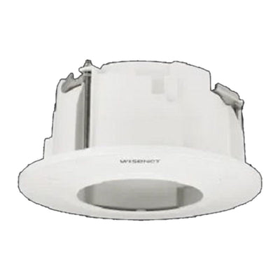 Hanwha SHD-1600FPW Plenum Flush Mount for XNF-8010R/8010RV/9010RV/9010RVM, XND-6085V
