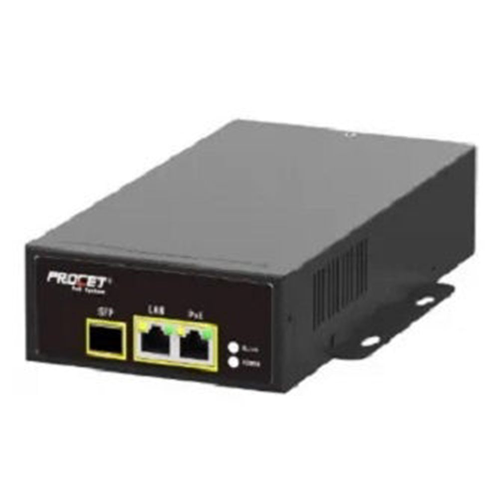 Hanwha SPO-8315 83W HPoE Injector, Fully compliant with IEEE802.3af/at, PoE++, Built-in SFP slot, Compatible with XNP-9300RW