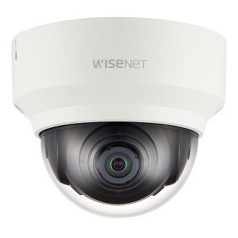 Hanwha XND-6010 Wisenet X powered by Wisenet 5 network indoor vandal dome camera, 2MP, Full HD(1080p) @60fps, 2.4mm fixed