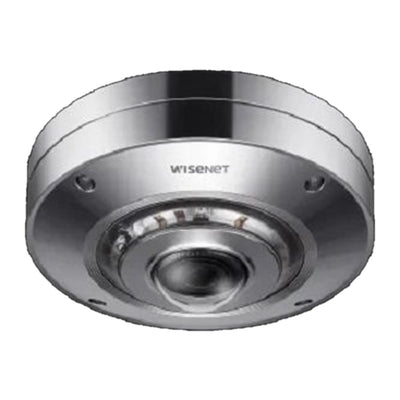 Hanwha XNF-9010RS Stainless steel Fisheye, powered by WN7, 1/2.3" 12MP CMOS, Max resolution 3008x3008 @ 30FPS, 1.08mm fixed