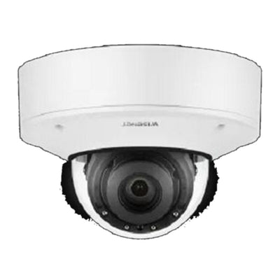 Hanwha XNV-8082R Wisenet X-plus series network IR vandal outdoor camera, 6MP 30fps, motorized vari-focal lens 3x (2.8 8.4mm)