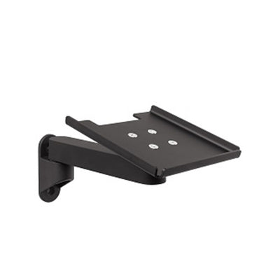 HAT Design Works MNTR11-WM-08B Includes tray 6x5.5in, 8.5in extension arm, and wall mount. Color black.