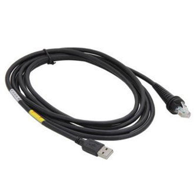 Honeywell Scanning & Mobility CBL-500-300-S00-03 Cable: USB, black, Type A, 3m (9.8 ), straight, 5V host power, Industrial grade, with ferrite