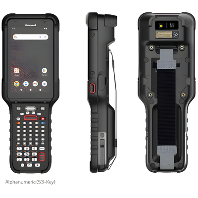 Honeywell Scanning & Mobility CK67-X1N-5ES1D0G CK67: 5G&WIFI6E, 4.3" Screen, 53-Key Alphanumeric, 8GB/128GB, FlexRangeXLR Engine-Red Laser, Front&Rear