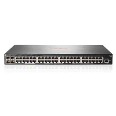 HP JL256A#ABA 48G Power Over Ethernet Plus 4 SFP Plus Switch, 1U Universal 4-post Rackmount Kit