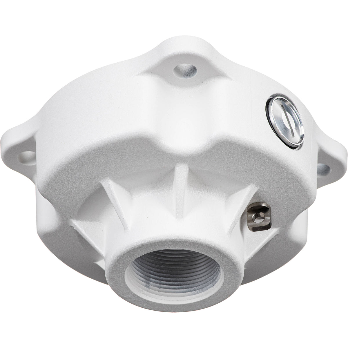 Hanwha SBP-302CMBW Back box made to fit SBP-302CMW telescopic pendant mount and the extension pipes (SBP-302-CMW-06