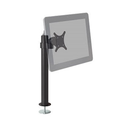 HAT Design Works MNPL10-17TB Includes spring assisted tilter compatible with 75x75 and 100x100 mm VESA hole patterns. Color Black
