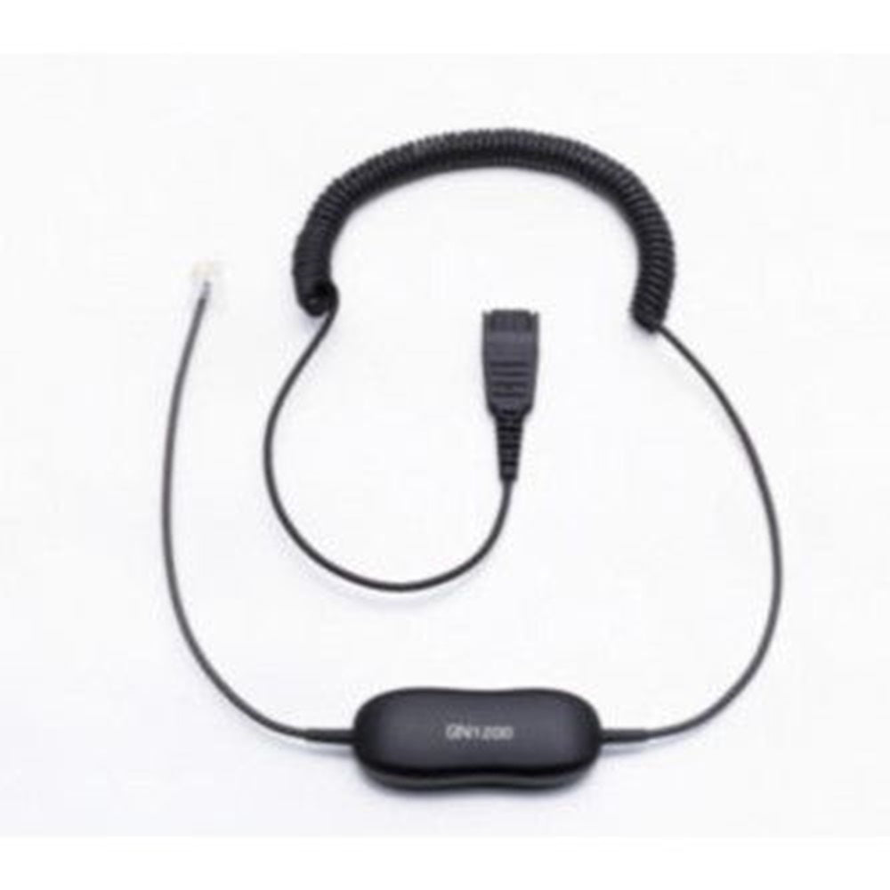 Jabra 8800-01-01 Quick Disconnect to RJ-9 Coile