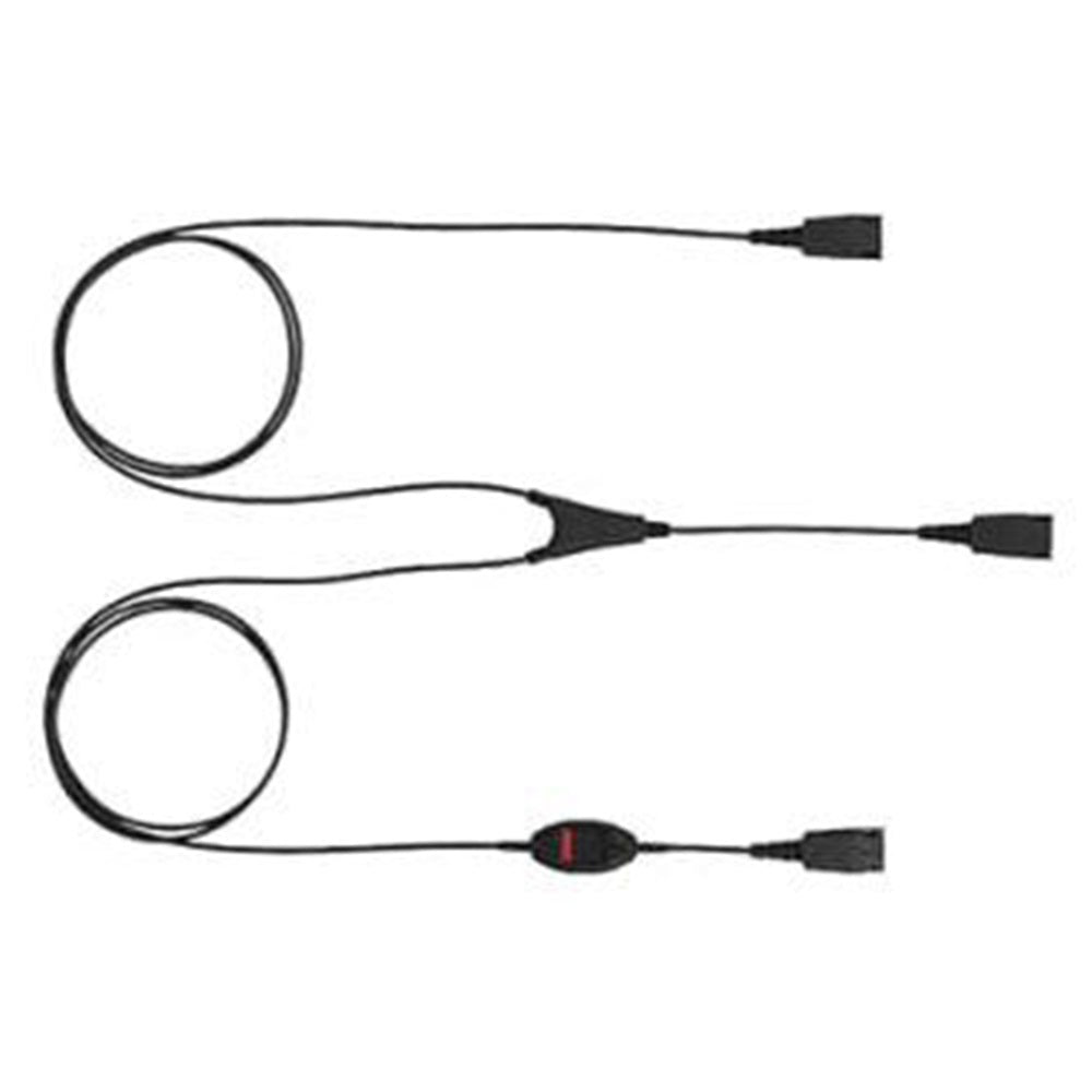 Jabra 8800-02-01 Supervisor Cord with Mute Switch in Black