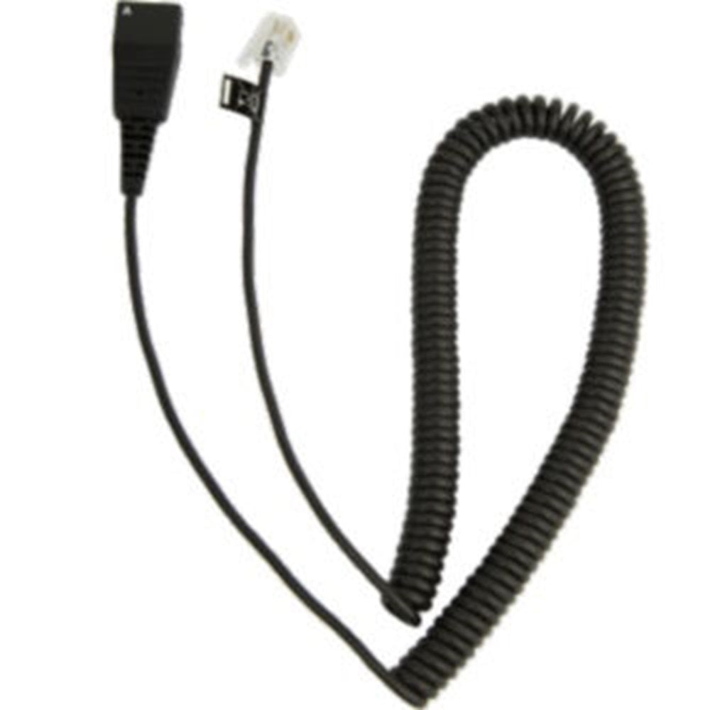 Jabra 8800-01-37 QD (Quick Disconnect) to RJ-9 coil cable for Cisco IP 69xx, 78xx, 794x, 796x, 797x, 89xx, 99xx
