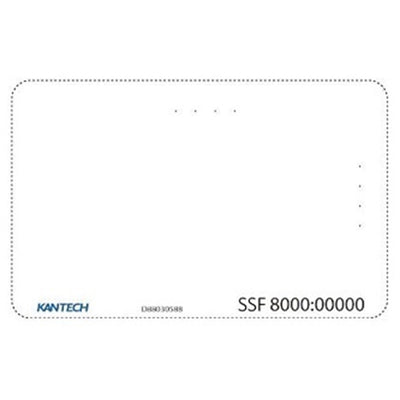 Kantech MFP-2KDYE ioSmart card for dye sub, MIFARE Plus 2K Smart Card, type X, printable ISO.(Minimum Qty 50, Increment Qty 50).