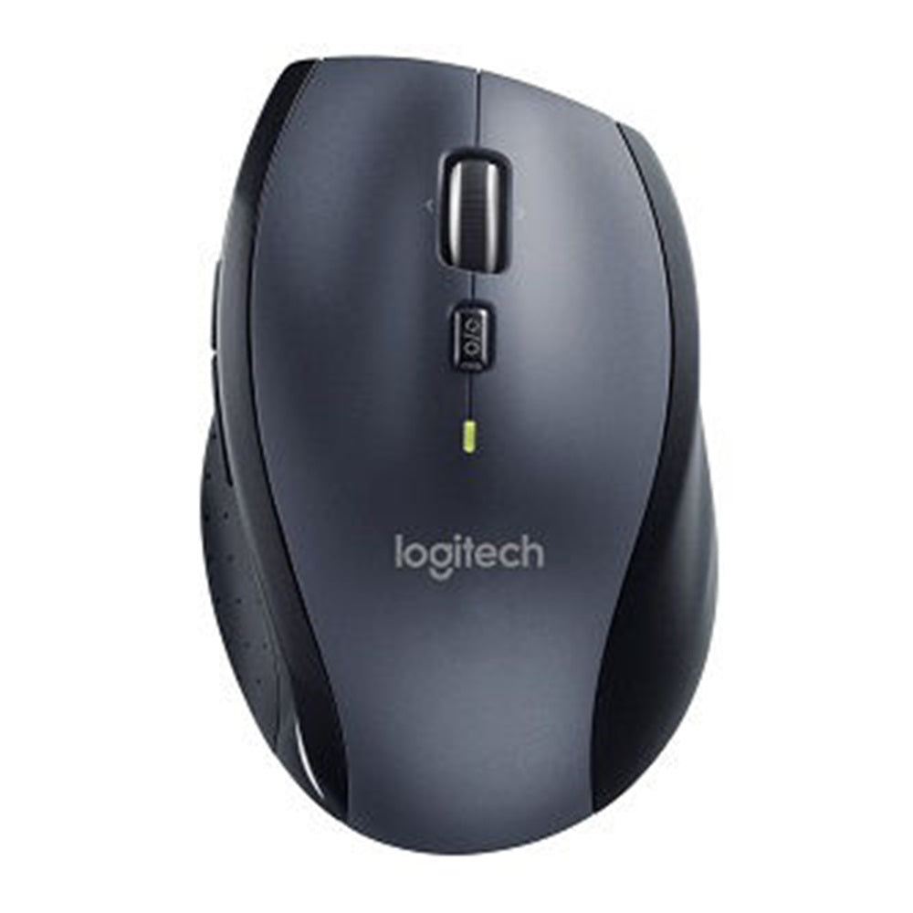 Logitech 910-001935 Marathon Mouse M705 lets you power on... and on. It uses far less power than comparable wireless mice from