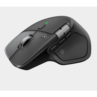 Logitech 910-007575 MX Master 4 brings immersive control and precision you can feel with haptic feedback. Experience haptic