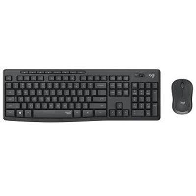 Logitech 920-009782 MK295 Silent ( Graphite) - Meet Logitech MK295 Silent Wireless Combo featuring SilentTouch, an exclusive