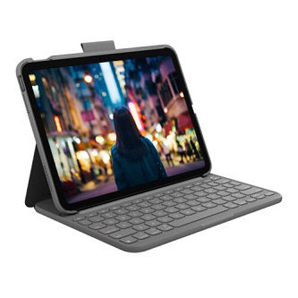Logitech 920-011368 Slim Folio for iPad (10th gen)-GREY
