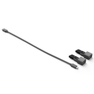 Logitech 952-000181 Rally Mic Pod Coupler, graphite, allows the use of standard CAT cables as extension cables with Rally Plus