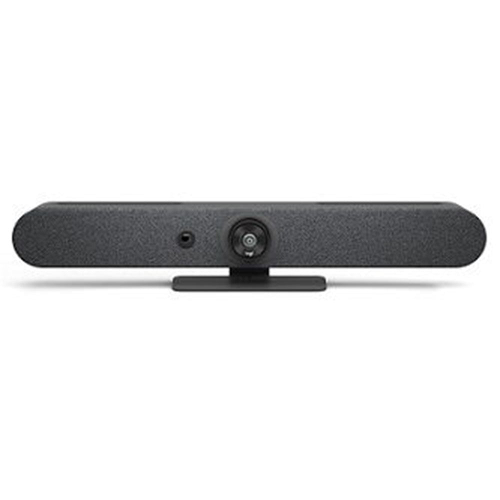Logitech 960-001336 Simplicity meets versatility with Rally Bar Mini, Logitech s most advanced all-in-one video bar for small