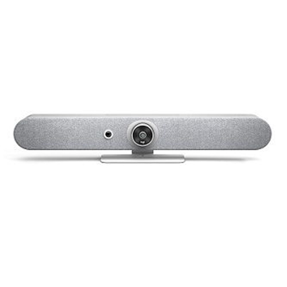Logitech 960-001348 Simplicity meets versatility with Rally Bar Mini, Logitech s most advanced all-in-one video bar for small