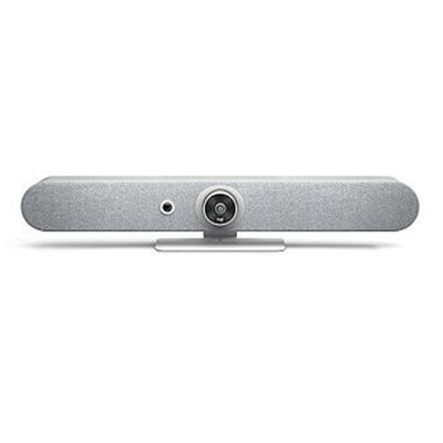Logitech 960-001348 Simplicity meets versatility with Rally Bar Mini, Logitech s most advanced all-in-one video bar for small