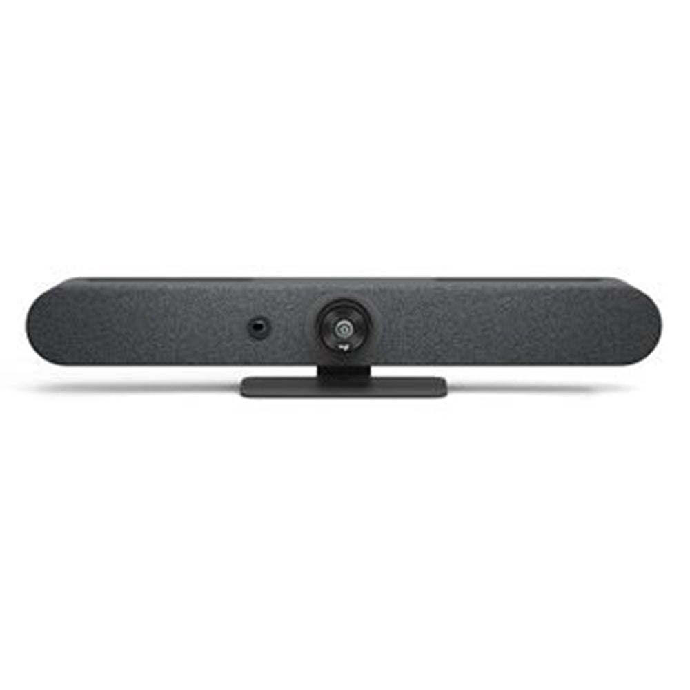 Logitech 960-001563 Simplicity meets versatility with Rally Bar Mini, Logitech s most advanced all-in-one video bar for small