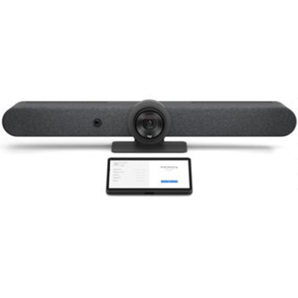 Logitech TAPRBGUNIAPP "Logitech MED Room Universal VC Appliance with Tap + Rally Bar, Graphite. PRE-KITTED BUNDLE: