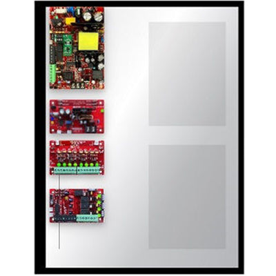 LifeSafety Power FPO75-B100C4D8PE2M 4DR Mercury system/lock power, 2A/12V & 2A/24V, 75W max, 4 class 2 lock and 8 class 2 aux outputs, E2M