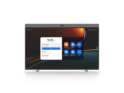 Neat NEATBOARDPRO-SE 65" all-in-one touch screen device for Zoom/Teams/BYOD/App Hub. Ideal for medium to large rooms up to 30