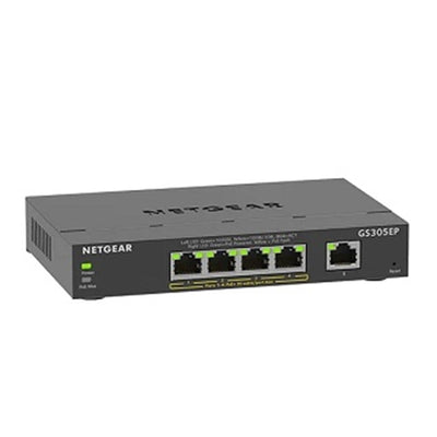 Netgear GS305EP-100NAS 5Pt Ge Plus Swch W/ Poe+