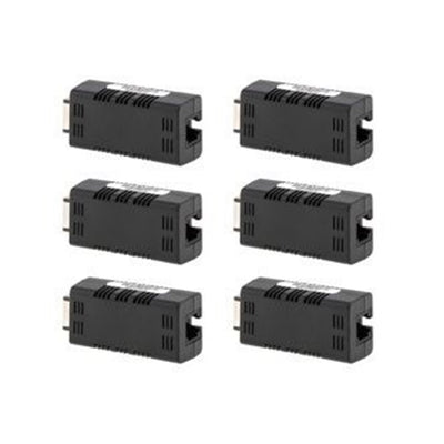 NVT Phybridge NV-PLLK-6 Phylink: Long Reach single pair UTP adapter (15 Watts); no local power option. Supports IEEE 802.1X. 6-Pack