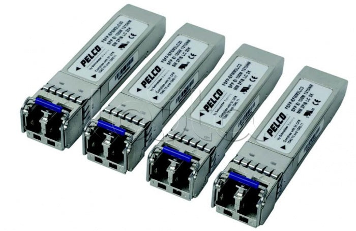 Pelco FSFP-EGSM2LC15 NDAA Compliant SFP EI 1000M 1310NM SM 2FIB LC 15K