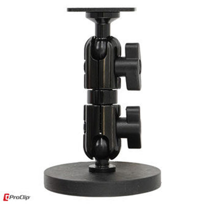 ProClip USA 202029 Magnetic Universal Pedestal Mount 5 Inch Mount Arm with AMPS Plate Magnetic Mount 3.45 Inch (88mm)