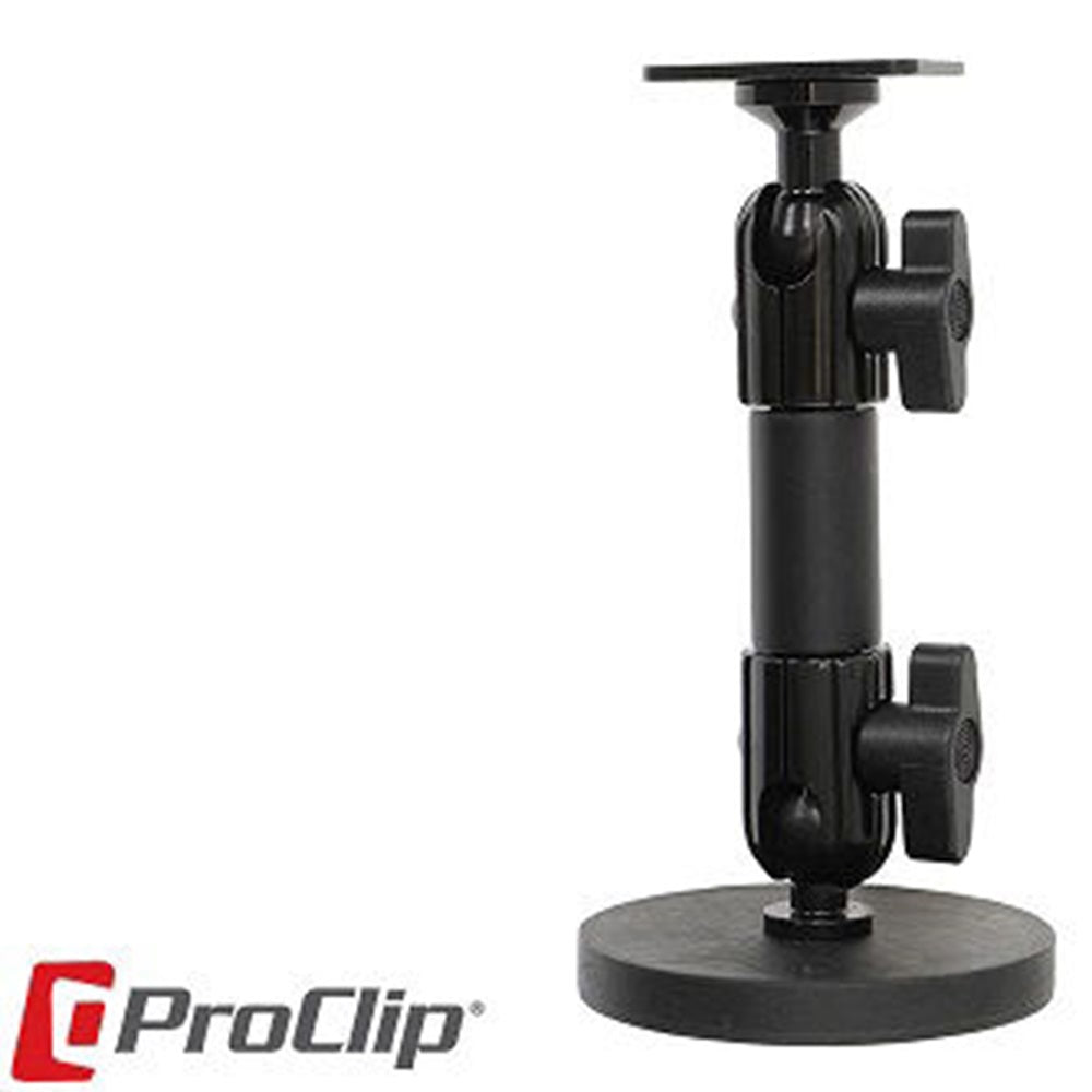 ProClip USA 202030 Magnetic Universal Pedestal Mount 6.5 Inch Mount Arm with AMPS Plate Magnetic Mount 3.45 Inch (88mm)