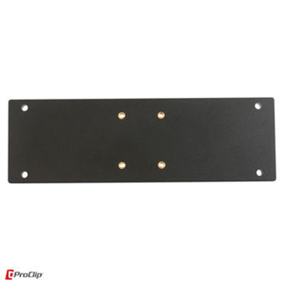 ProClip USA 215992 Honeywell Keyboard Mount Plate 7mm Thick, M4 Brass Inserts M5 Through Holes (Does not include any fasteners)