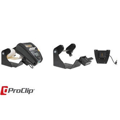 ProClip USA 216145 Printer Mount with Media Roller and Quick Release Power Dock Zebra ZQ630 QLN 420